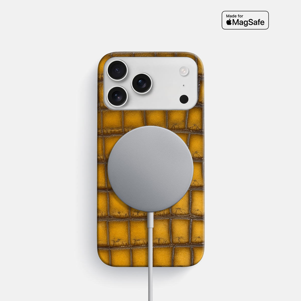 Slim Case For iPhone 17 Pro In Patina Alligator -5 | Sydney