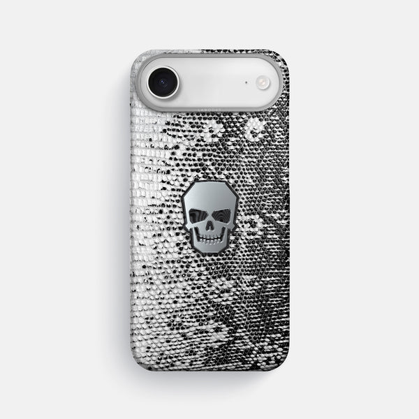 Classic Case With Titanium Skull For iPhone 17 Air In Himalayan Lizard