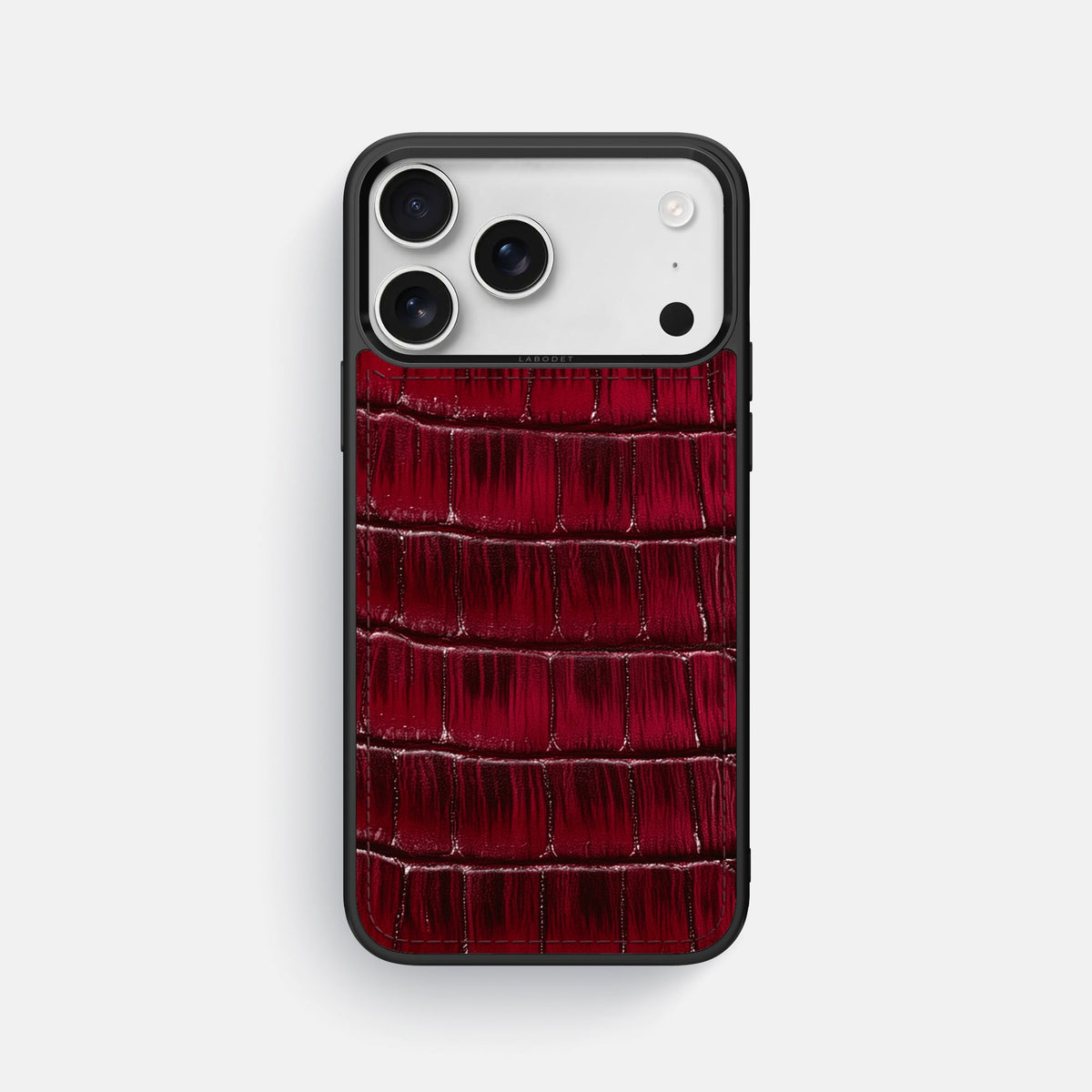 Sport Case For iPhone 18 Pro Max In Patina Alligator -1 | Havana-Burgundy