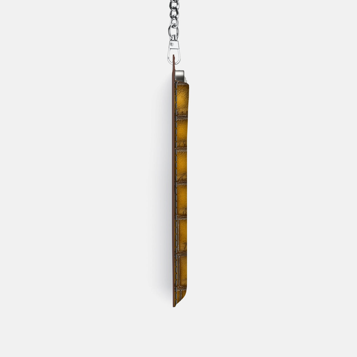 Crossbody Bag For iPhone 18 Pro In Patina Alligator -4 | Sydney-Steel