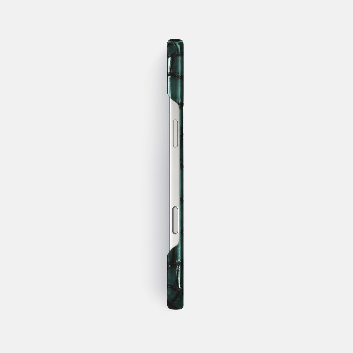 Slim Case For iPhone 18 Pro Max In Patina Alligator -3 | Green