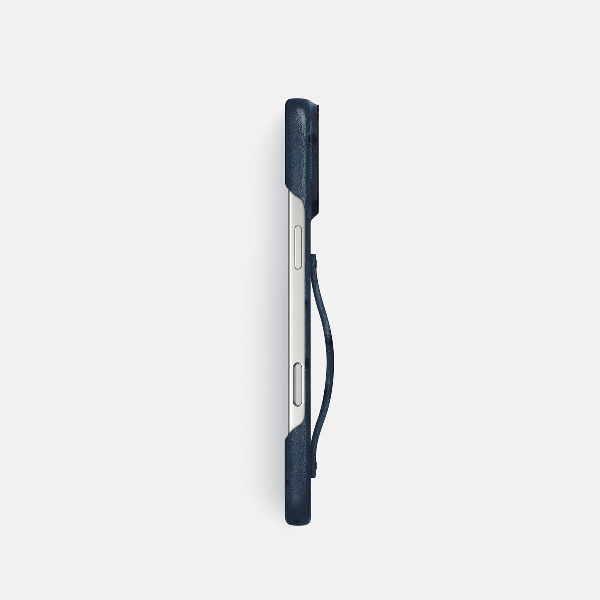 Finger Case For iPhone 17 Pro In Ostrich -3 | Navy-Blue-Black