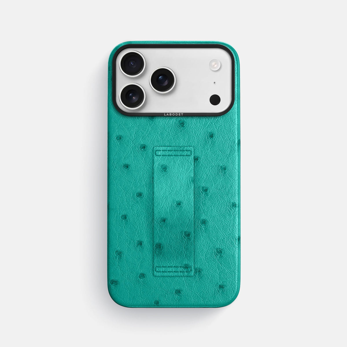 Finger Case For iPhone 18 Pro Max In Ostrich -1 | Turquoise-Black