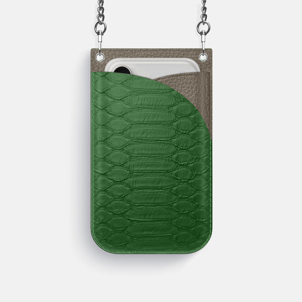 Crossbody Bag For iPhone 17 Pro In Python