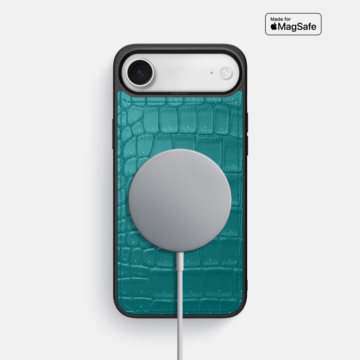 Sport Case For iPhone 17 Air In Porosus Crocodile -5 | Celadon