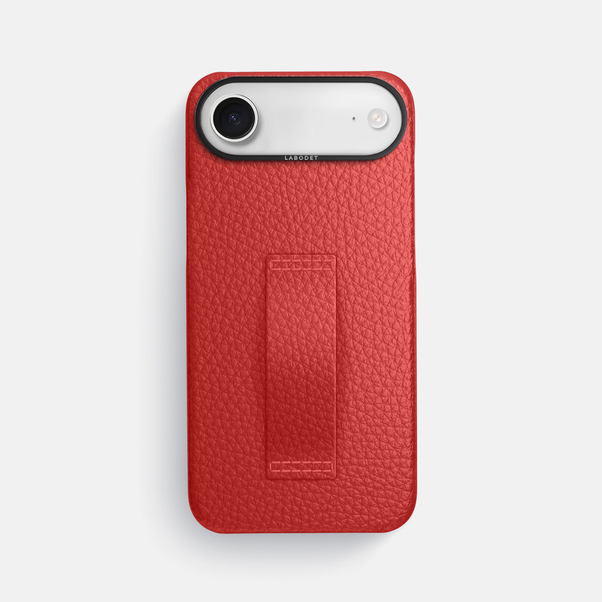 Finger Case For iPhone 17 Air In Calf -1 | Red-Black