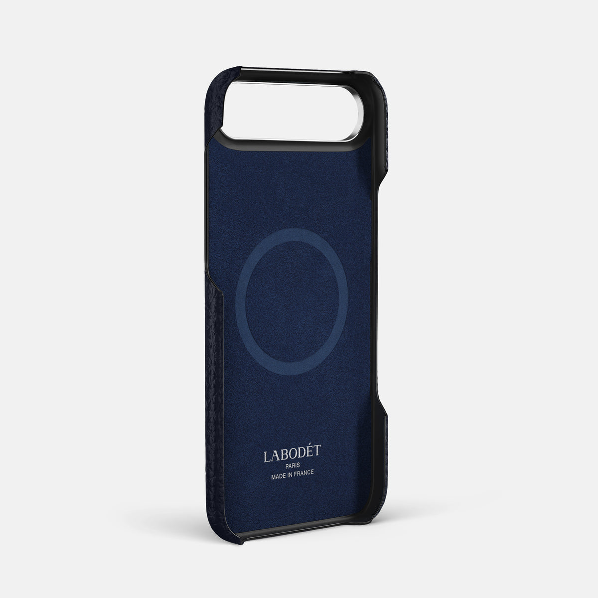 Handle Case For iPhone 17 Air In Calf -4 | Marine-Steel