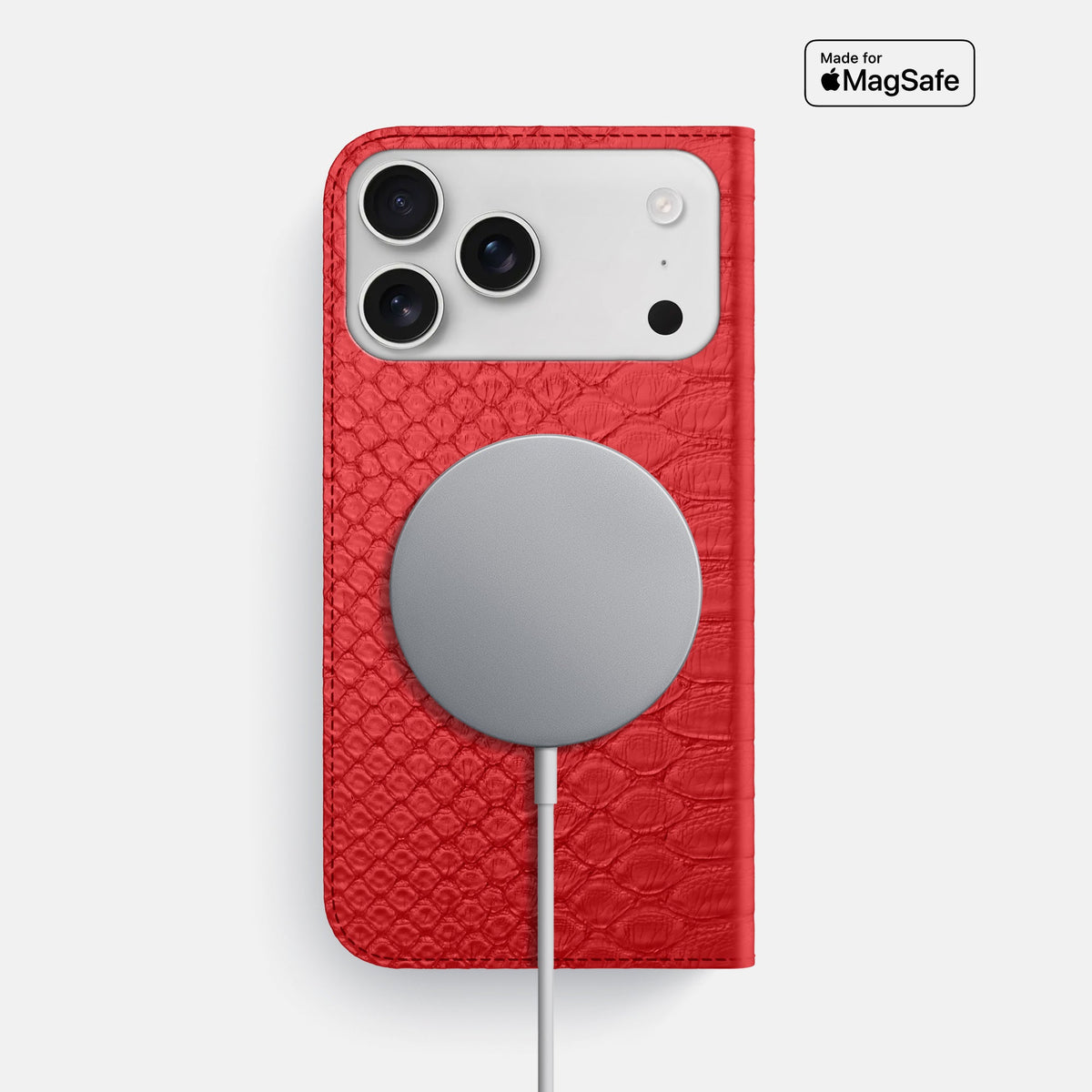 Folio Slim Case For iPhone 18 Pro Max In Python -3 | Red