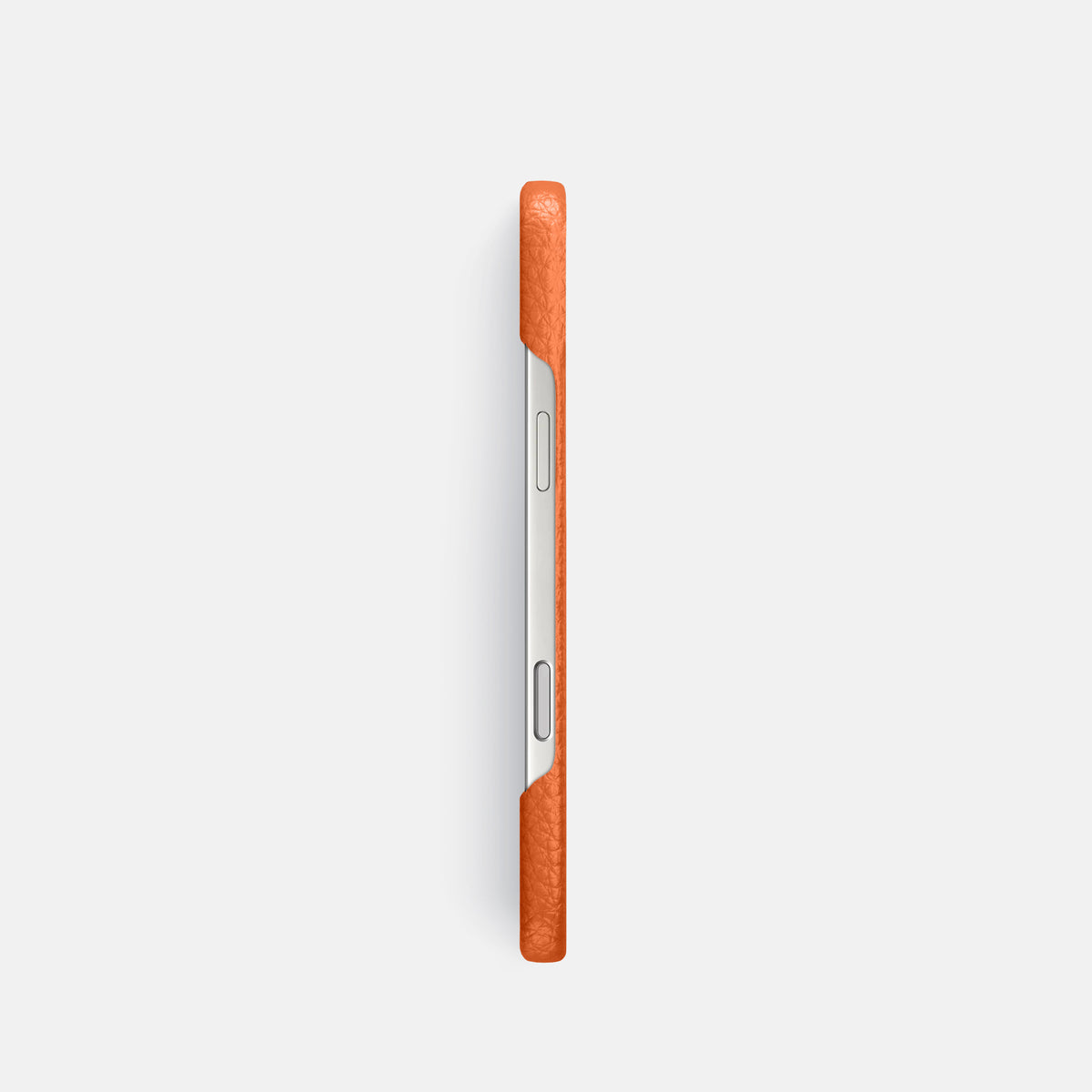 Slim Case For iPhone 17 Pro In Calf -3 | Orange