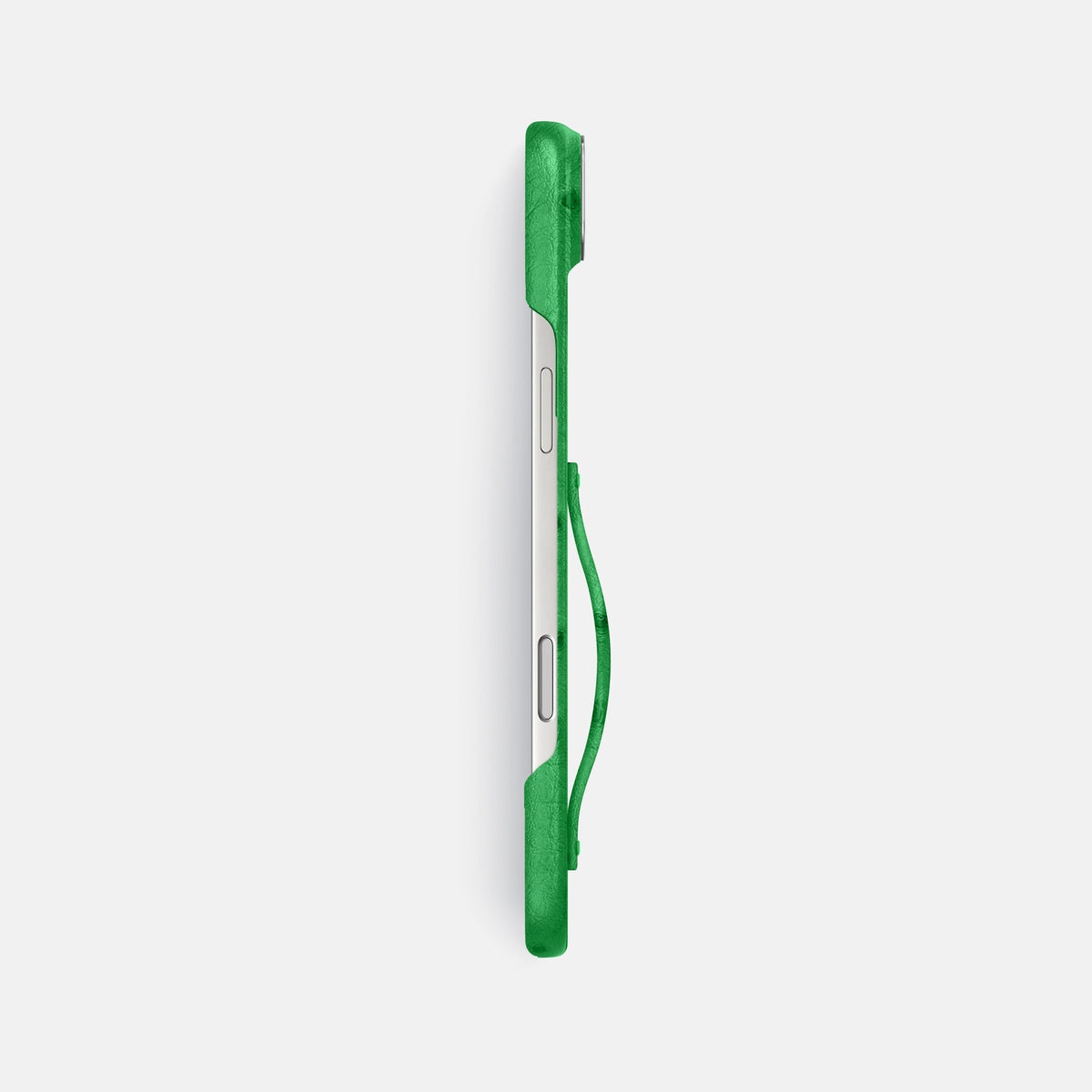 Finger Case For iPhone 17 Air In Ostrich -3 | Kentucky-Green-Steel