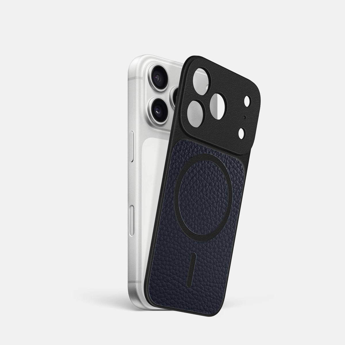 MagSafe Mask For iPhone 18 Pro In Calf -1 | Marine