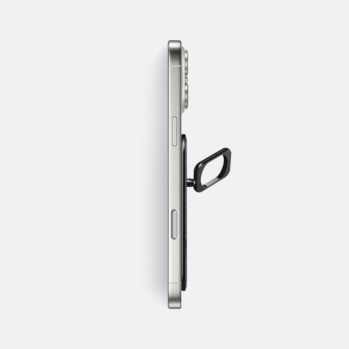 MagSafe Ring For iPhone 17 Pro Max In Ostrich -3 | Navy-Blue-Black