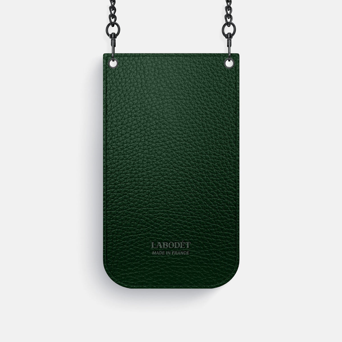 Crossbody Bag For iPhone 18 Pro In Ostrich -3 | Forest-Green-Black