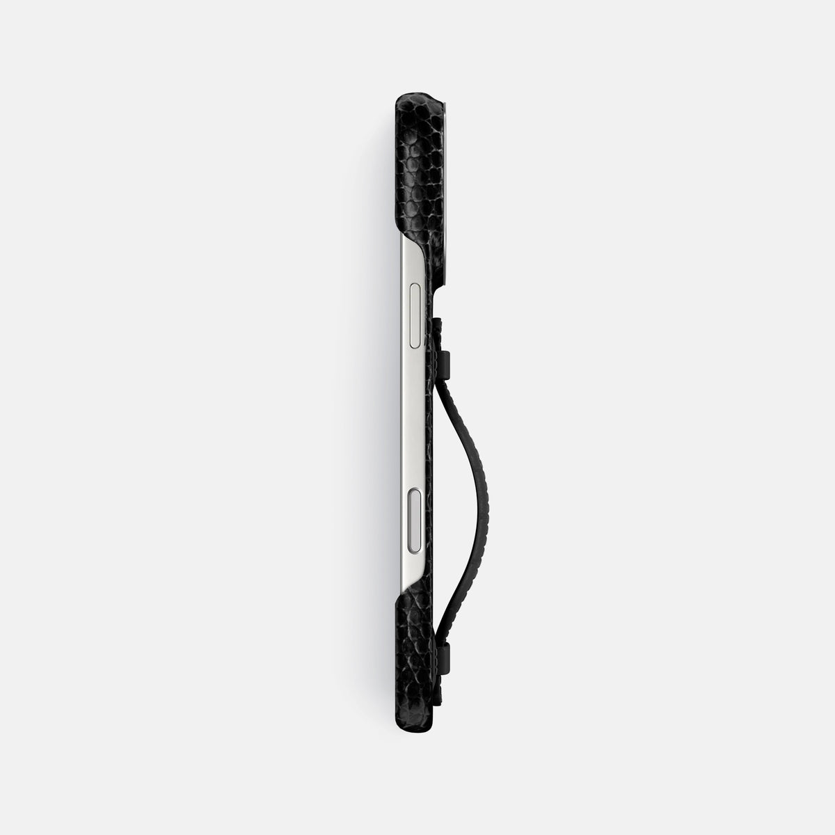 Center Handle For iPhone 17 Pro Max In Lizard -2 | Black-Steel