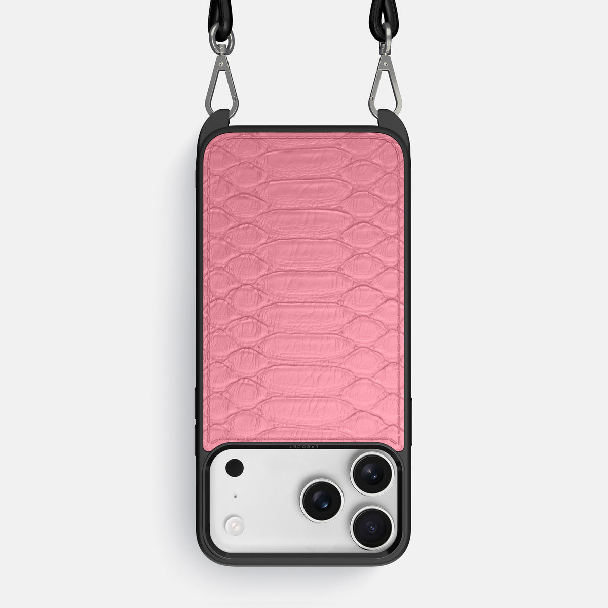 Crossbody Sport Case For iPhone 17 Pro Max In Python -1 | Pink