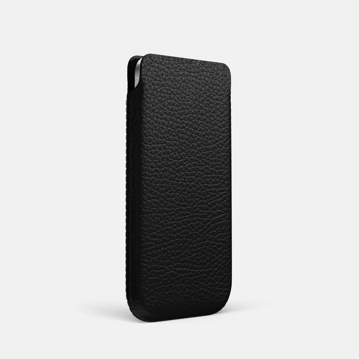 Pouch Case For iPhone 18 Pro In Calf -2 | Black