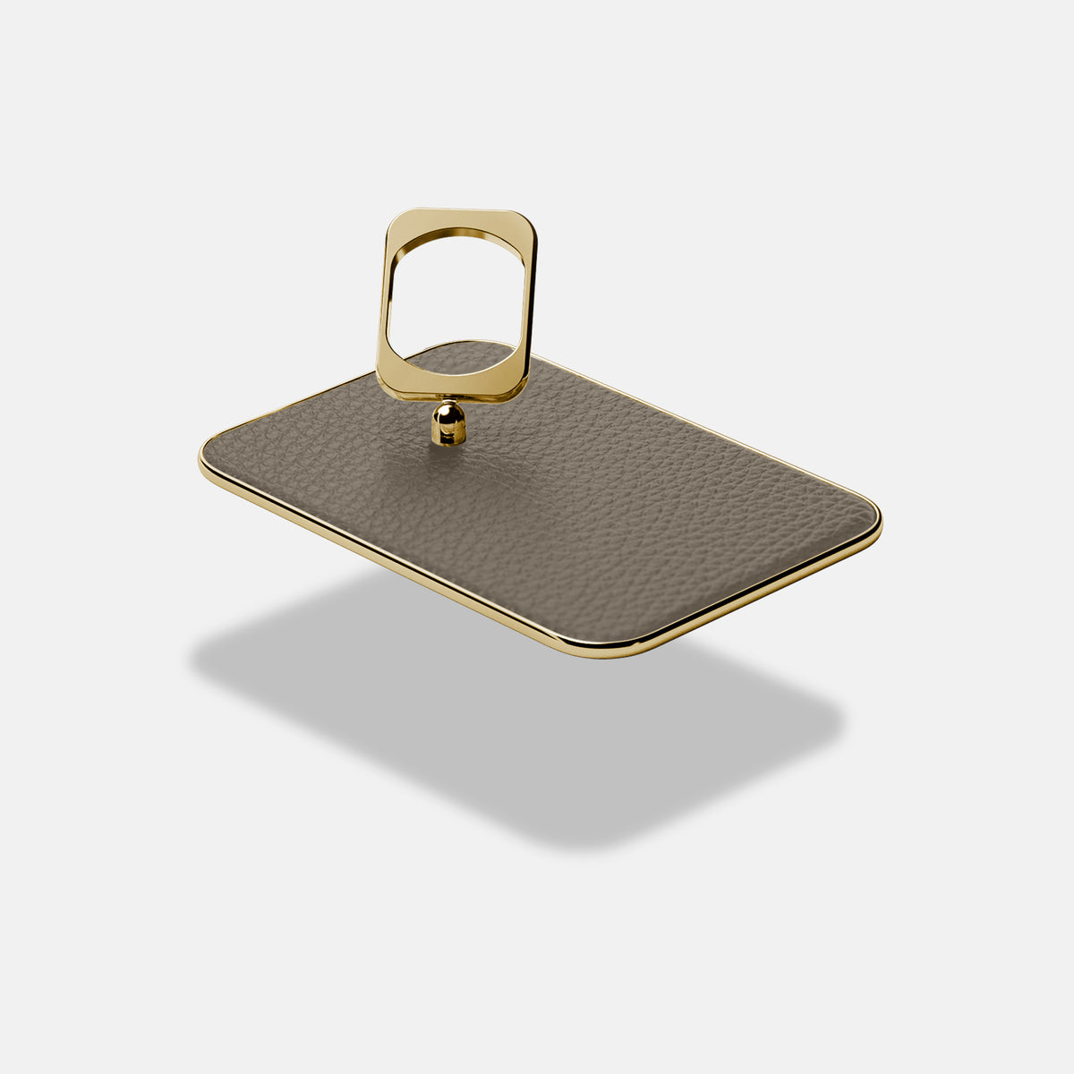 MagSafe Ring For iPhone 17 Pro In Calf -4 | Taupe-Gold