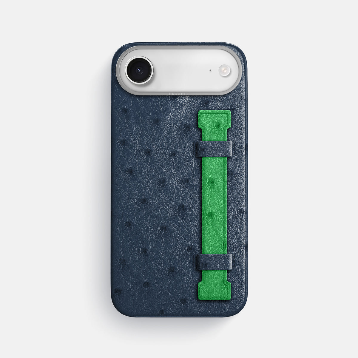 Handle Case Coloré For iPhone 17 Air In Ostrich -1 | Navy-Blue-Steel