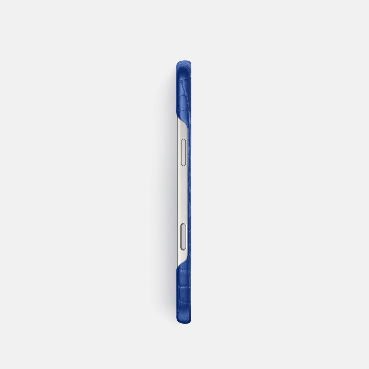 Slim Case For iPhone 18 Pro In Alligator -3 | Royal-Blue