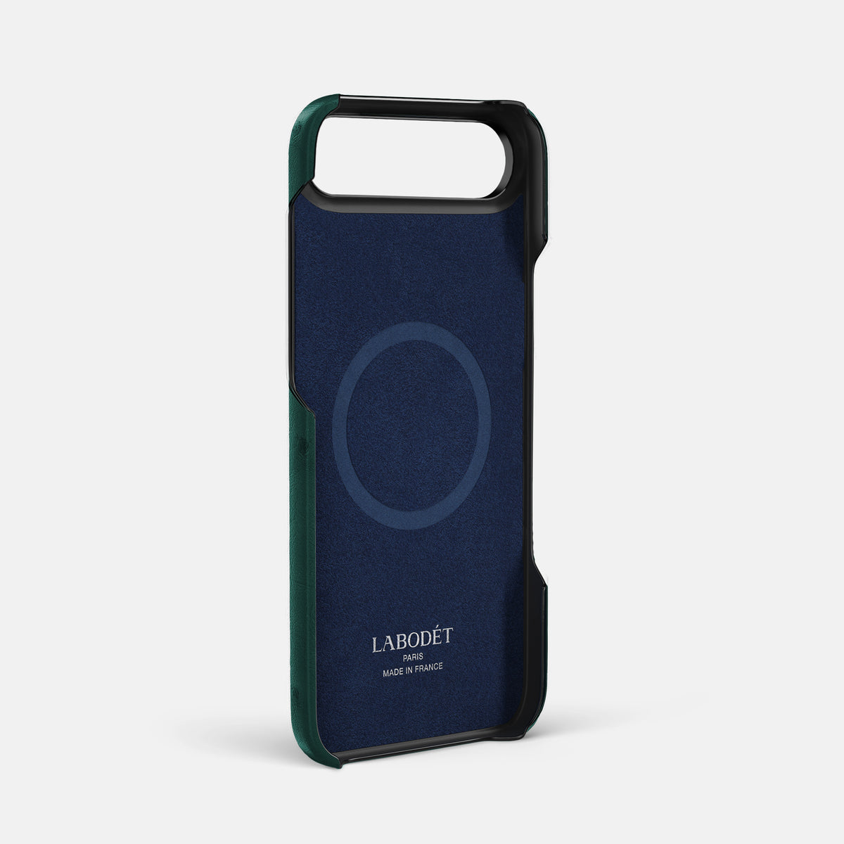Finger Case For iPhone 17 Air In Ostrich -4 | Forest-Green-Black