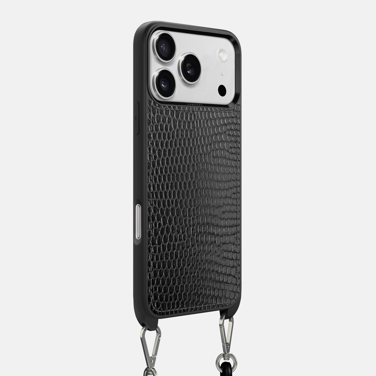 Crossbody Sport Case For iPhone 18 Pro Max In Lizard -2 | Black