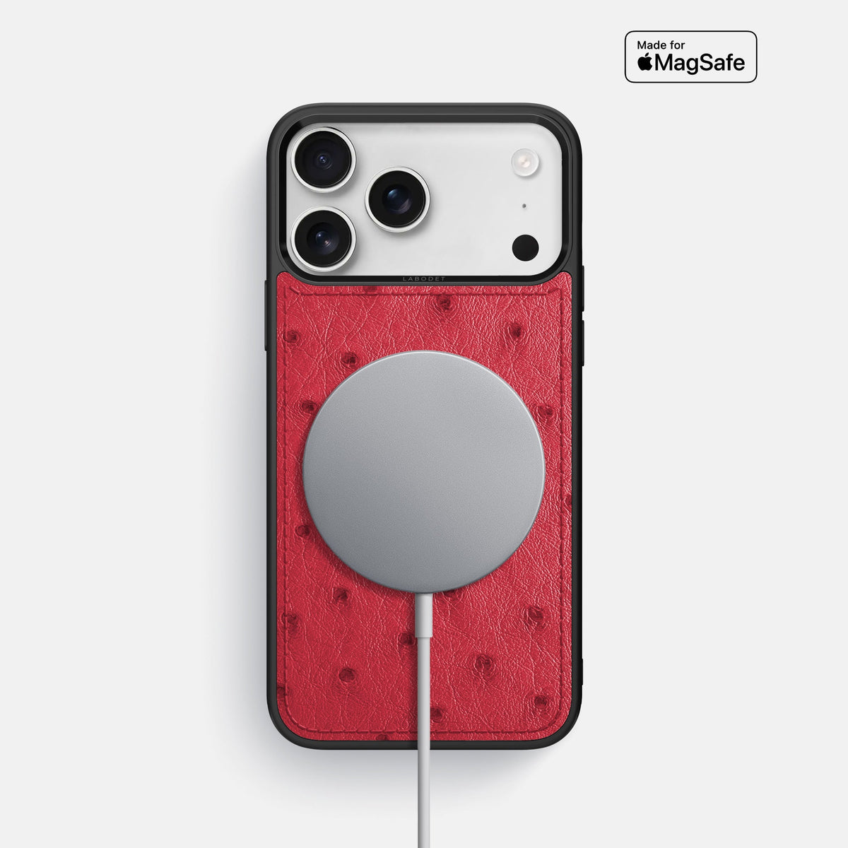 Sport Case For iPhone 18 Pro Max In Ostrich -5 | Red