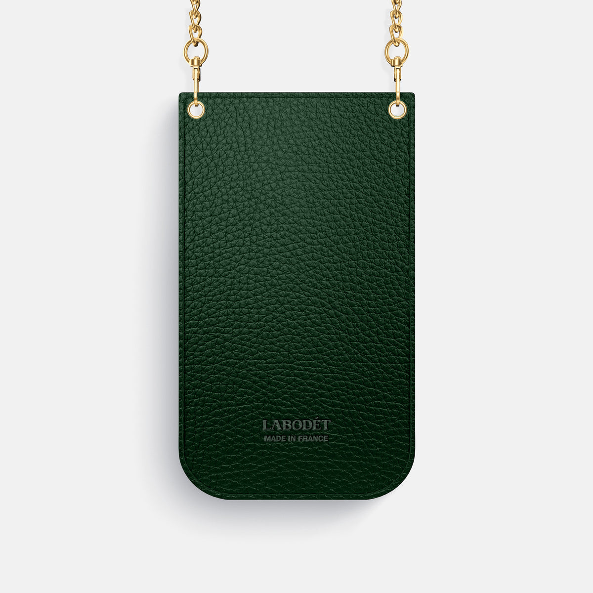 Crossbody Bag For iPhone 17 Pro In Calf -3 | Caramel-Gold