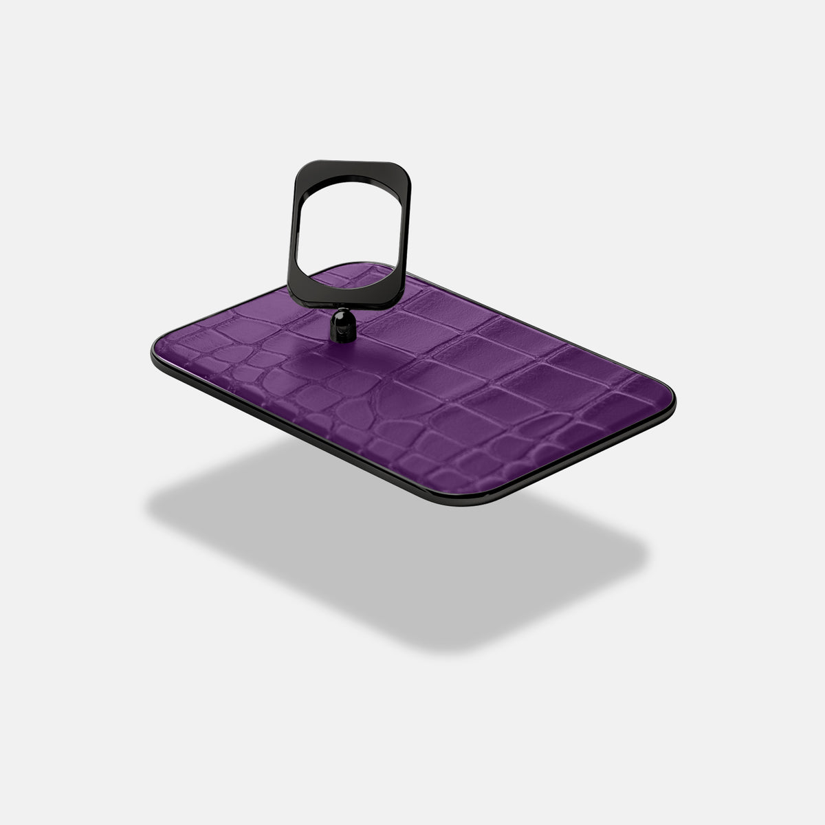 MagSafe Ring For iPhone 17 Pro In Alligator -4 | Purple-Black