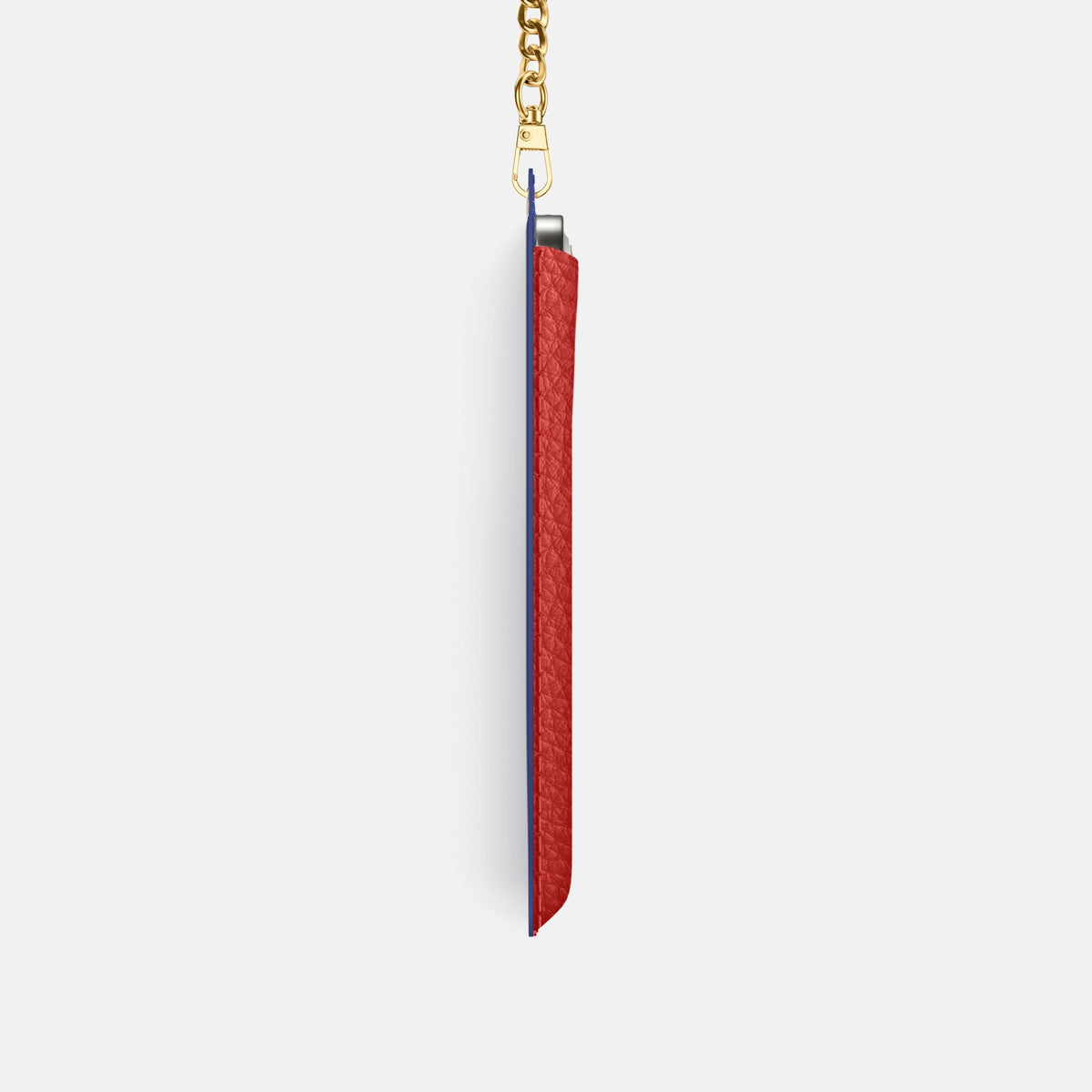 Crossbody Bag For iPhone 18 Pro In Calf -4 | Red-Gold