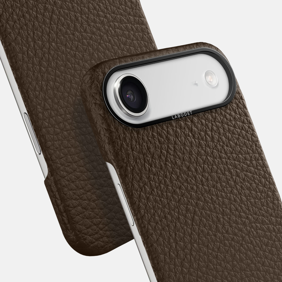 Classic Case For iPhone 17 Air In Calf -6 | Dark-Brown-Black