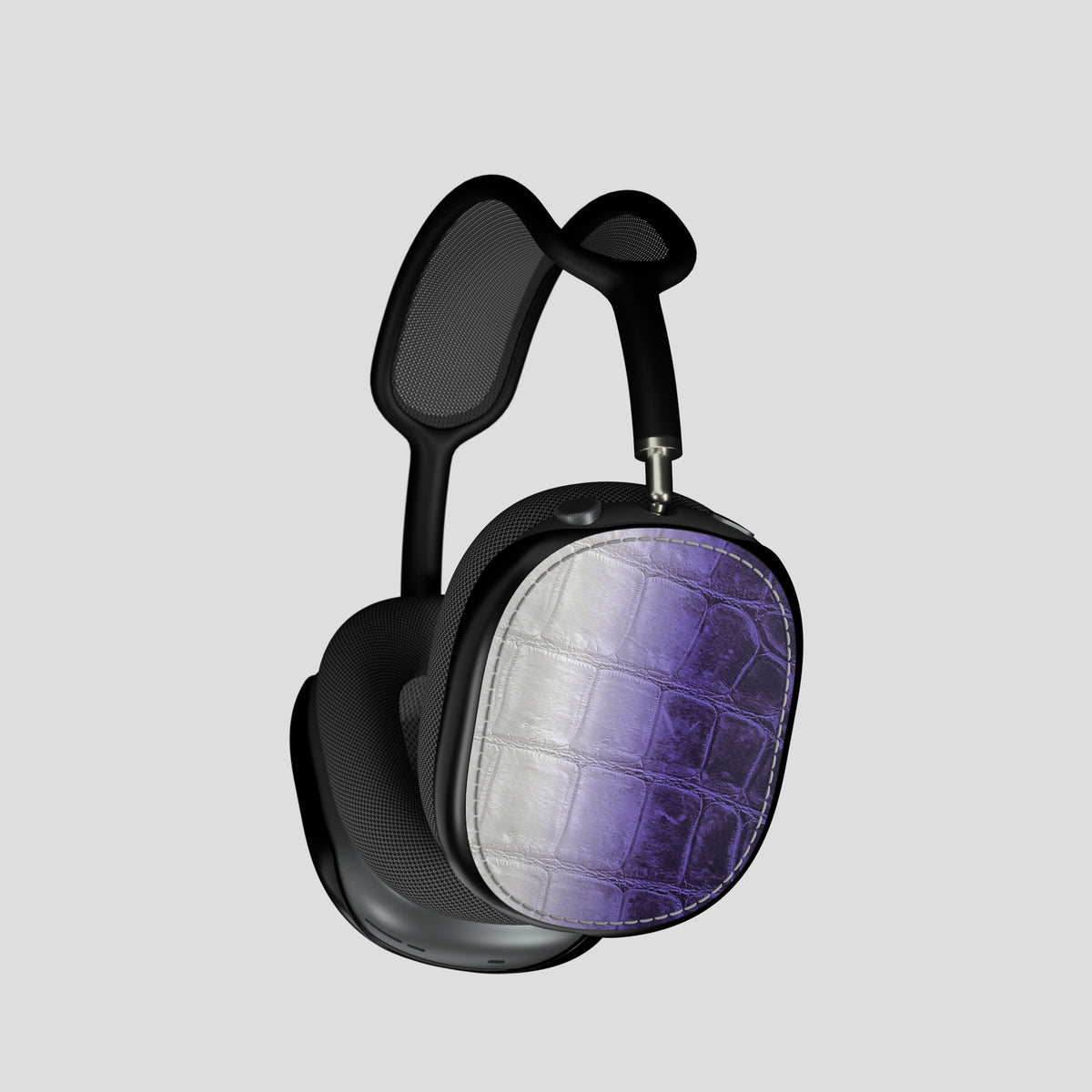 Shells For AirPods Max In Himalayan Crocodile -2 | Purple