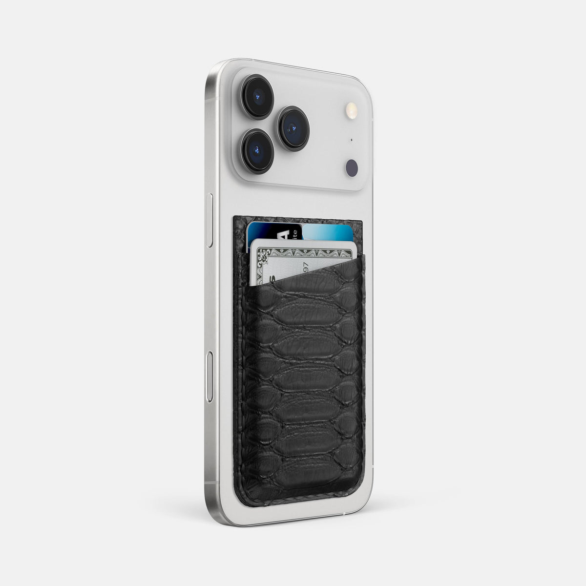 MagSafe Wallet For iPhone 18 Pro Max In Python -2 | Black