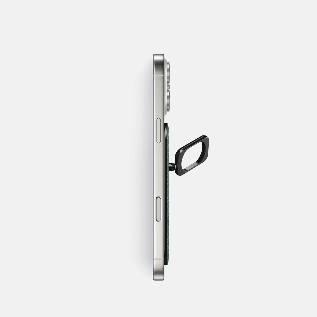 MagSafe Ring For iPhone 17 Pro In Ostrich -3 | Forest-Green-Black