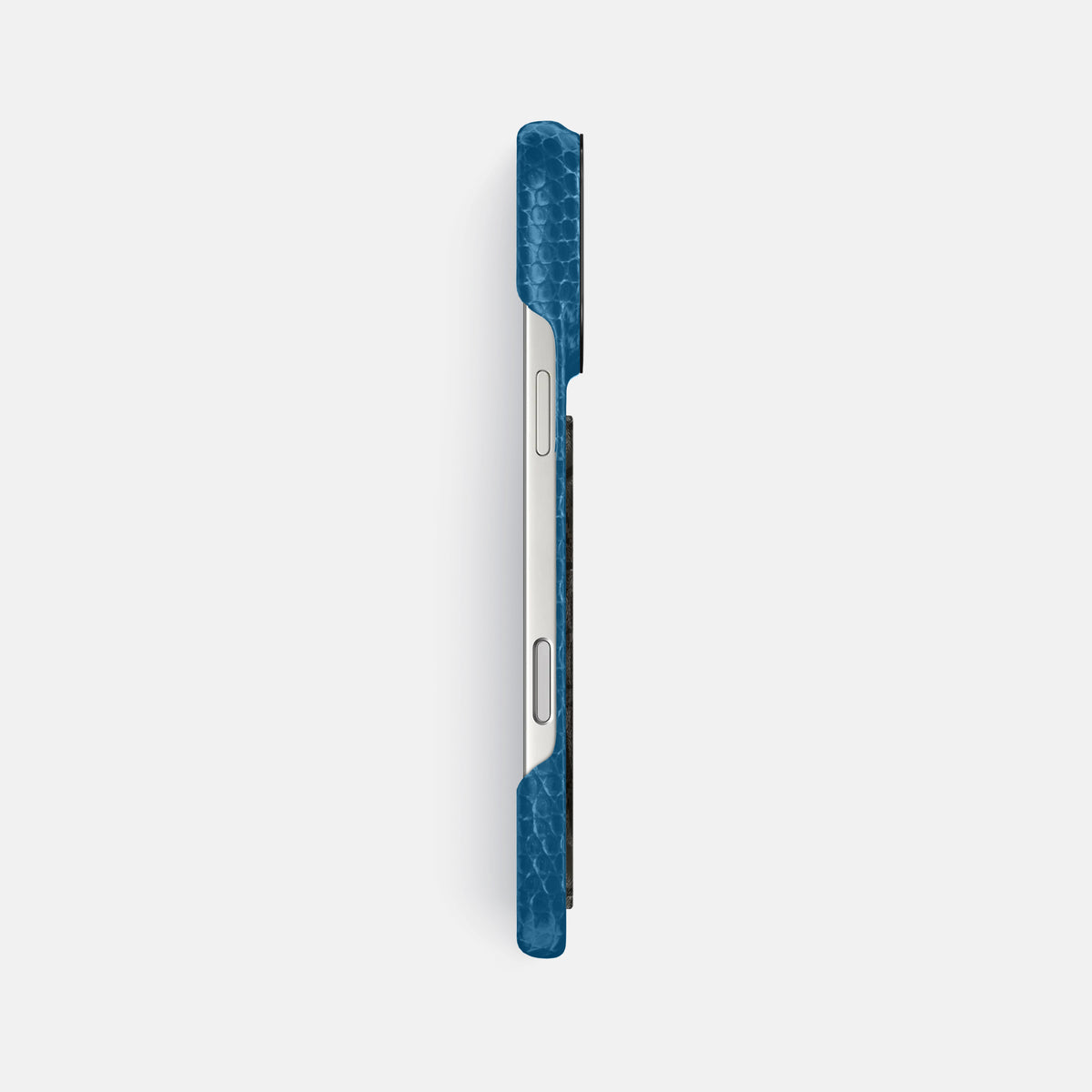 Classic Case With Carbon Dragon For iPhone 17 Pro Max In Lizard -3 | Blue-Black
