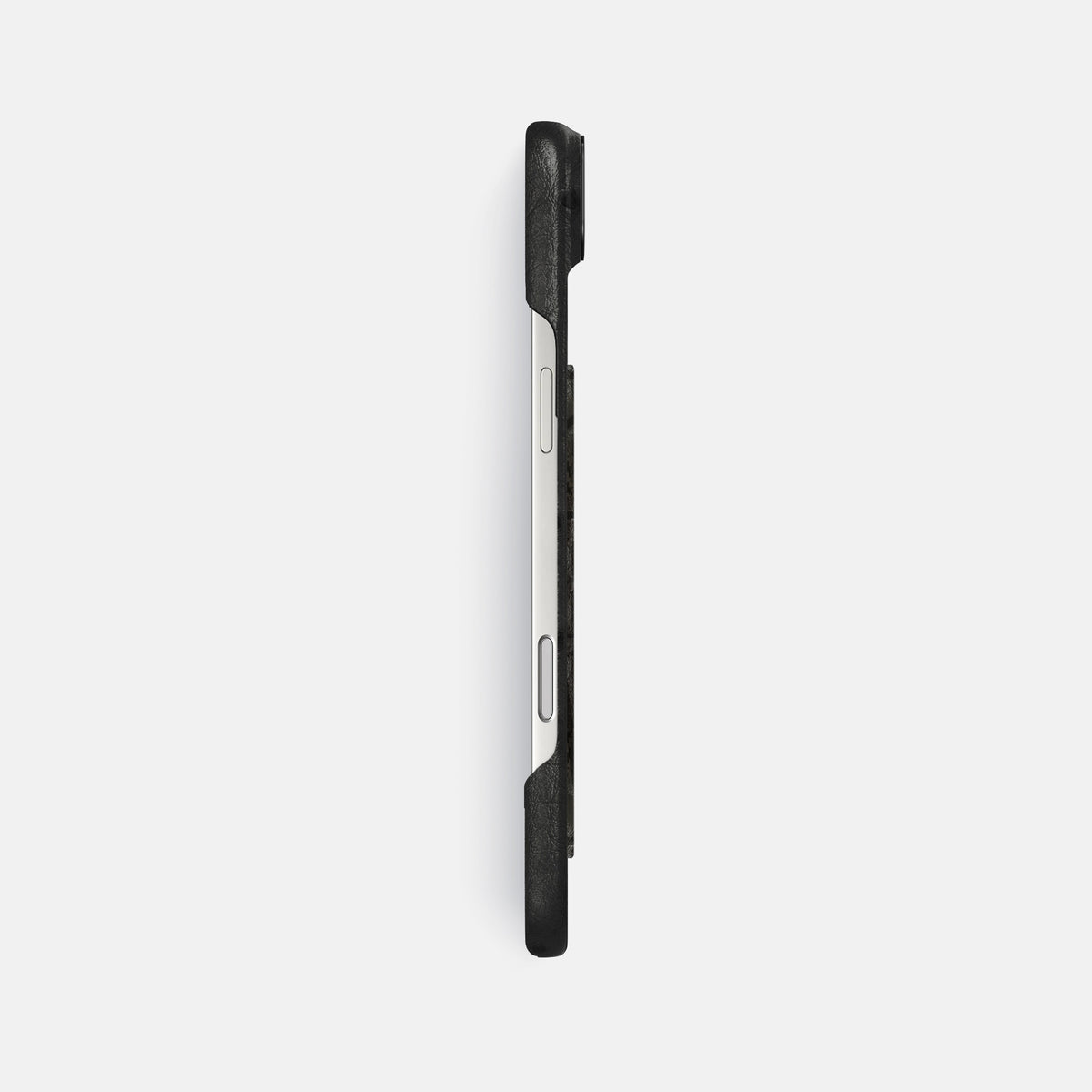 Classic Case With Carbon Dragon For iPhone 17 Air In Ostrich -3 | Black-Black