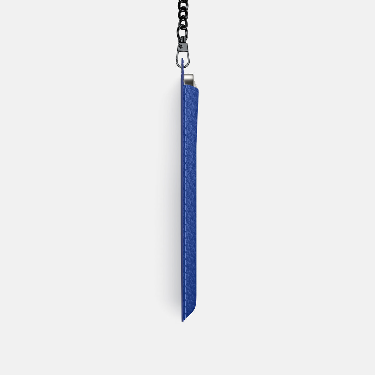 Crossbody Bag For iPhone 17 Pro In Calf -4 | Royal-Blue-Black
