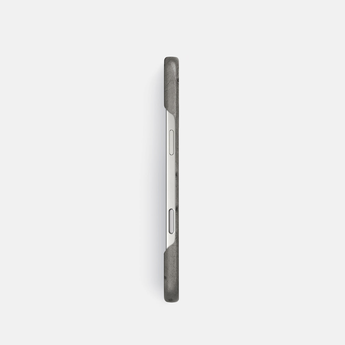 Slim Case For iPhone 17 Pro In Ostrich -3 | Grey