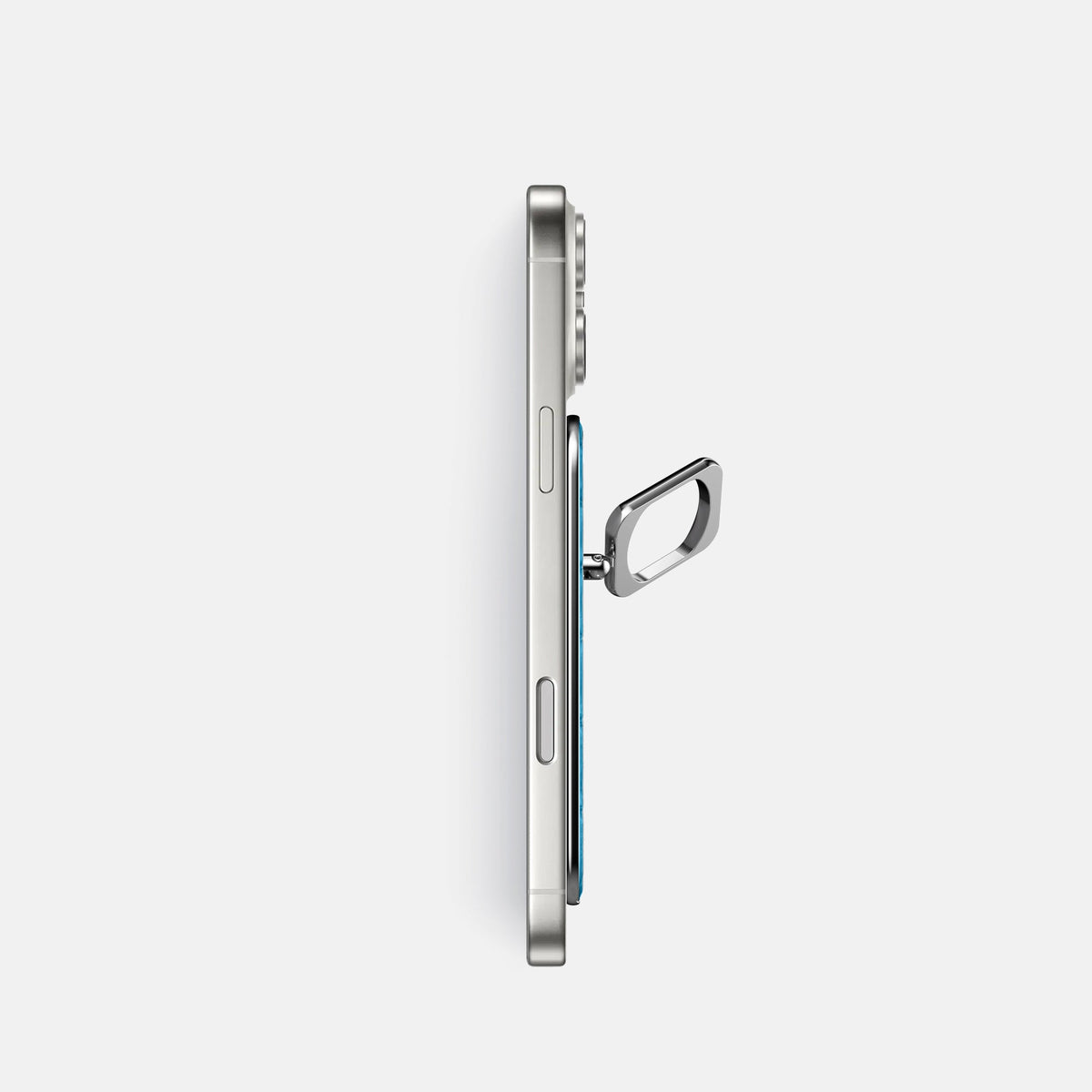MagSafe Ring For iPhone 18 Pro In Alligator -3 | Curaçao-Blue-Steel