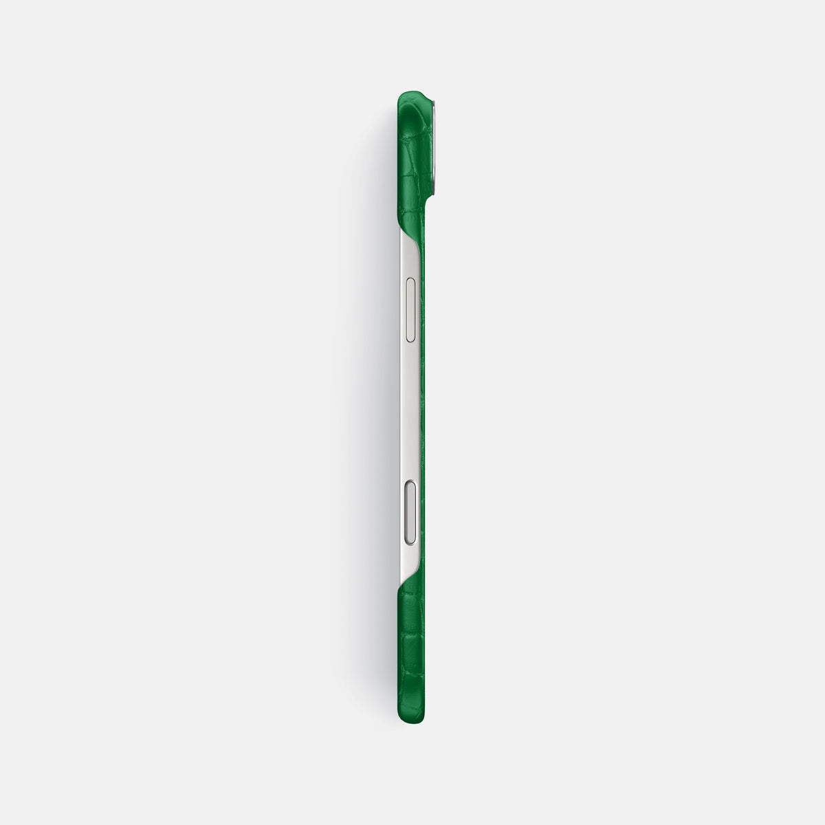Classic Case For iPhone 17 Air In Alligator -3 | Forest-Green-Steel