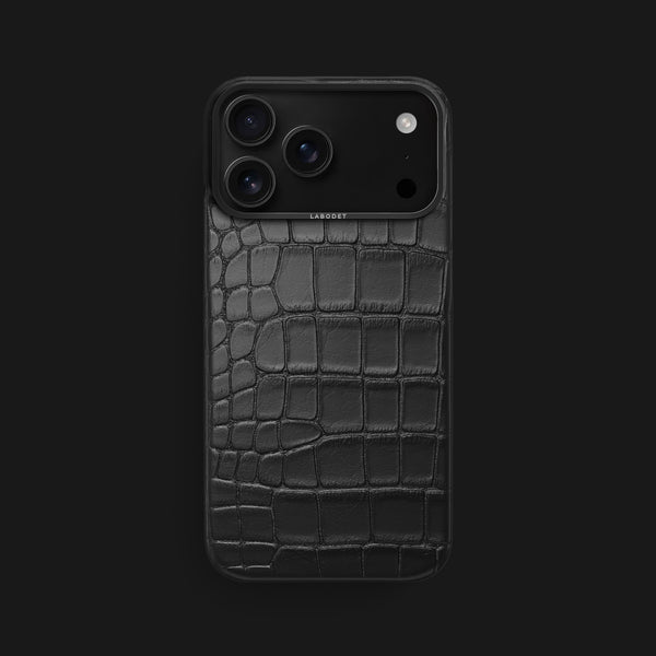 Classic Case Edition Black For iPhone 17 Pro Max In Alligator