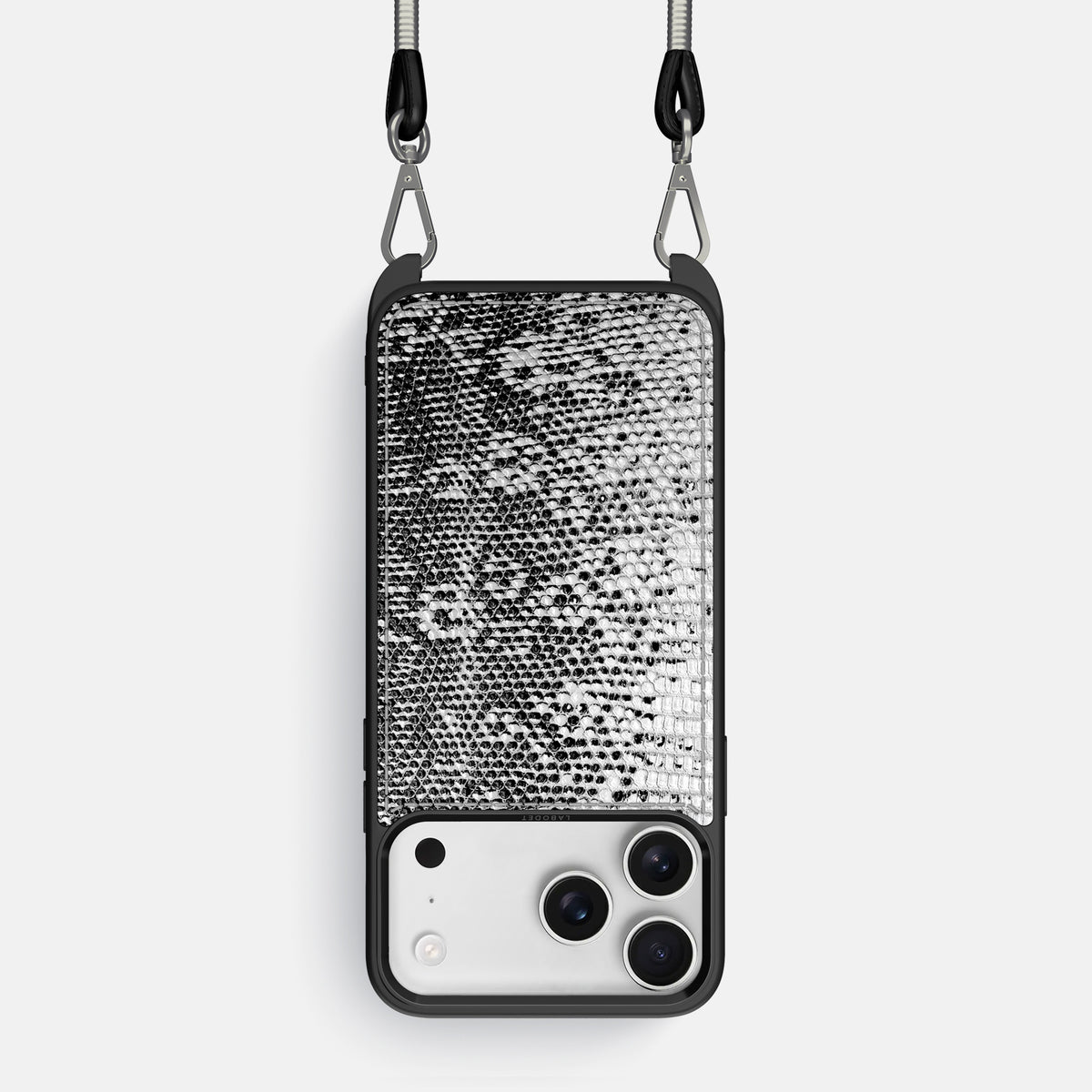 Crossbody Sport Case For iPhone 17 Pro In Himalayan Lizard -1 | Dark