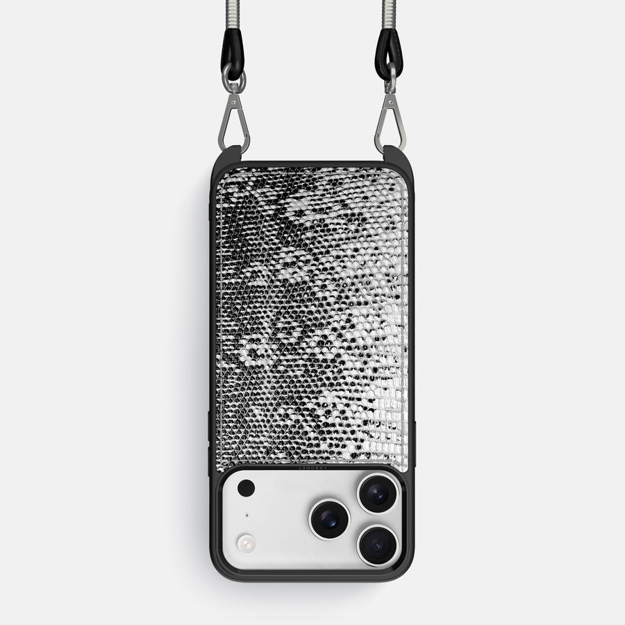 Crossbody Sport Case For iPhone 17 Pro In Himalayan Lizard