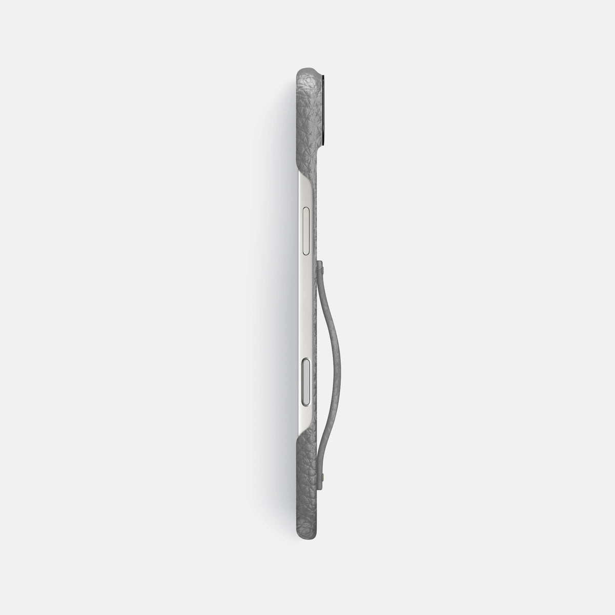 Finger Case For iPhone 17 Air In Calf -3 | Souris-Black
