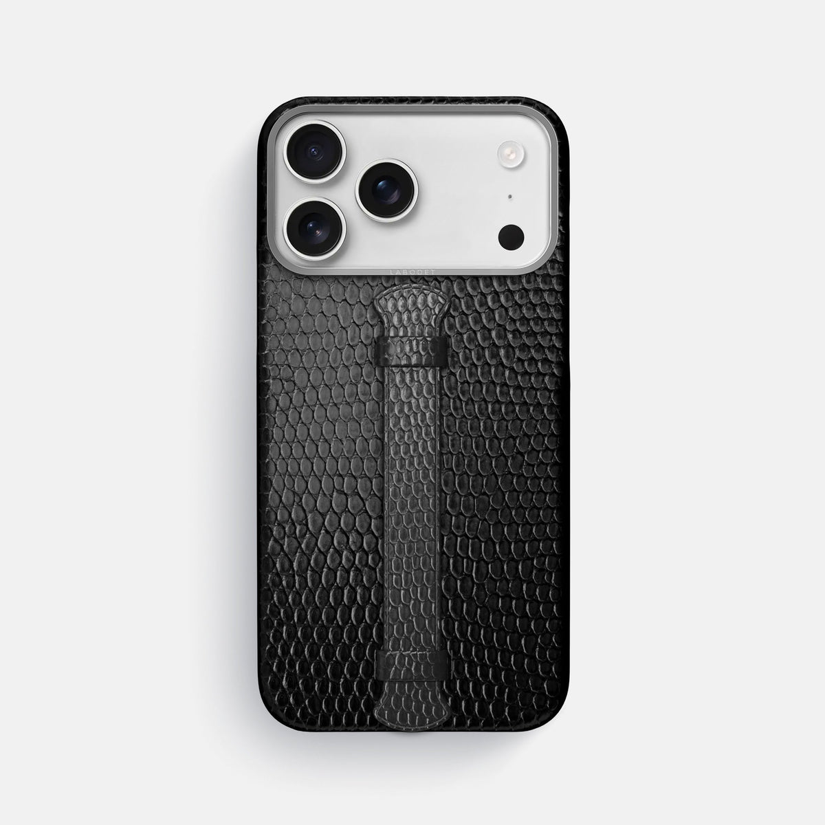 Center Handle For iPhone 18 Pro Max In Lizard -1 | Black-Steel