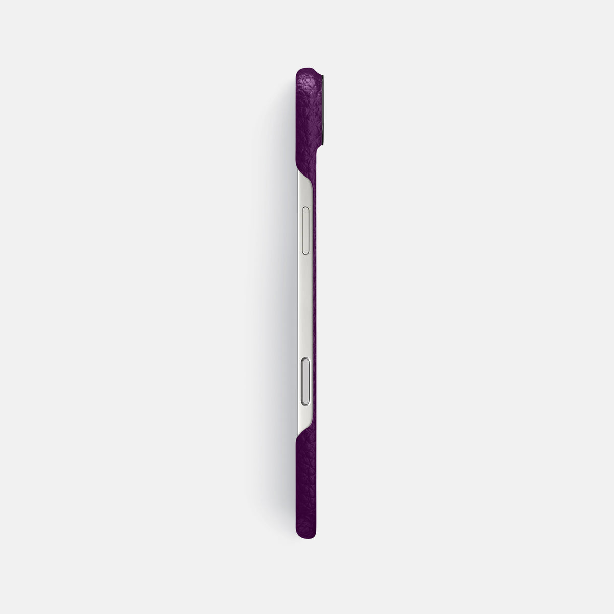 Classic Case For iPhone 17 Air In Calf -3 | Violet-Black