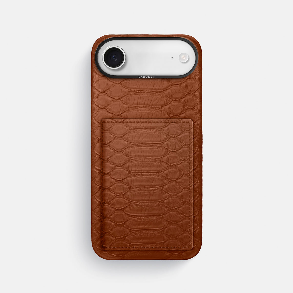 Bi-Fold Case For iPhone 17 Air In Python -1 | Medium-Brown-Black