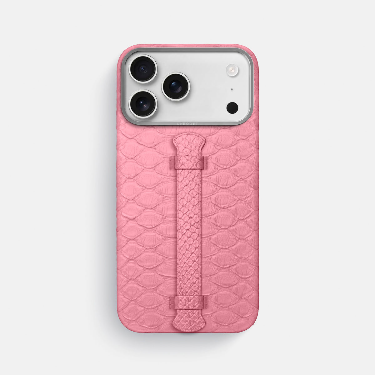 Center Handle For iPhone 17 Pro Max In Python -1 | Pink-Steel