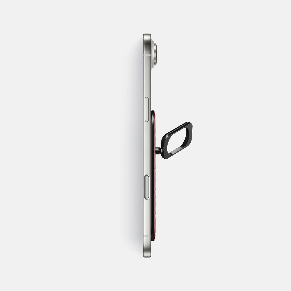 MagSafe Ring For iPhone 17 Air In Calf -3 | Bordeaux-Black