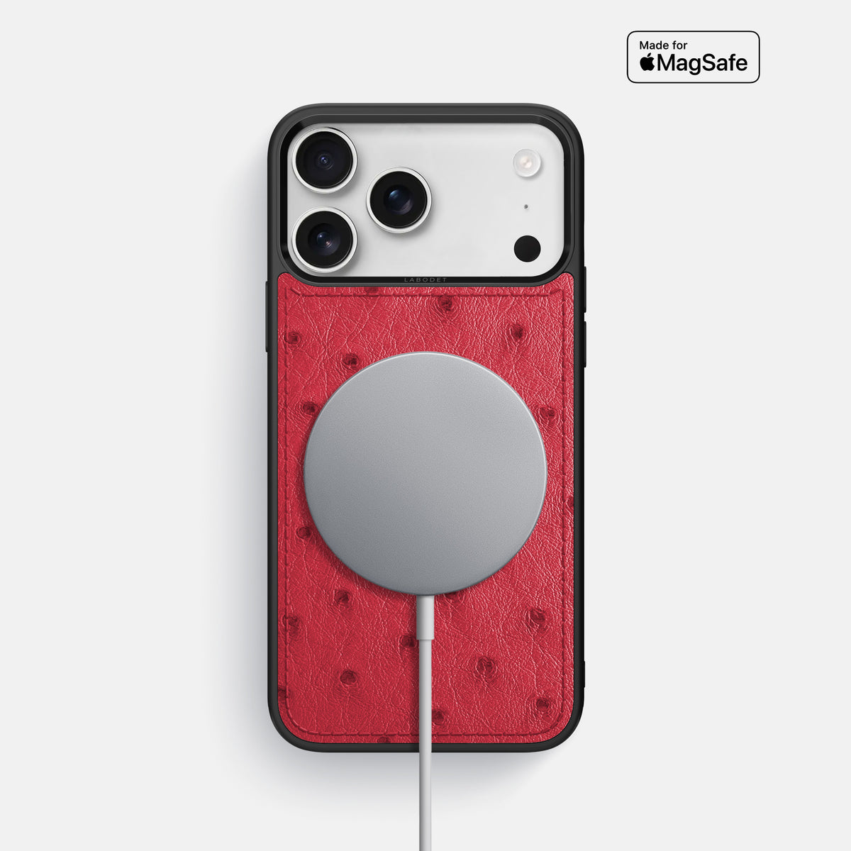 Sport Case For iPhone 17 Pro Max In Ostrich -5 | Red