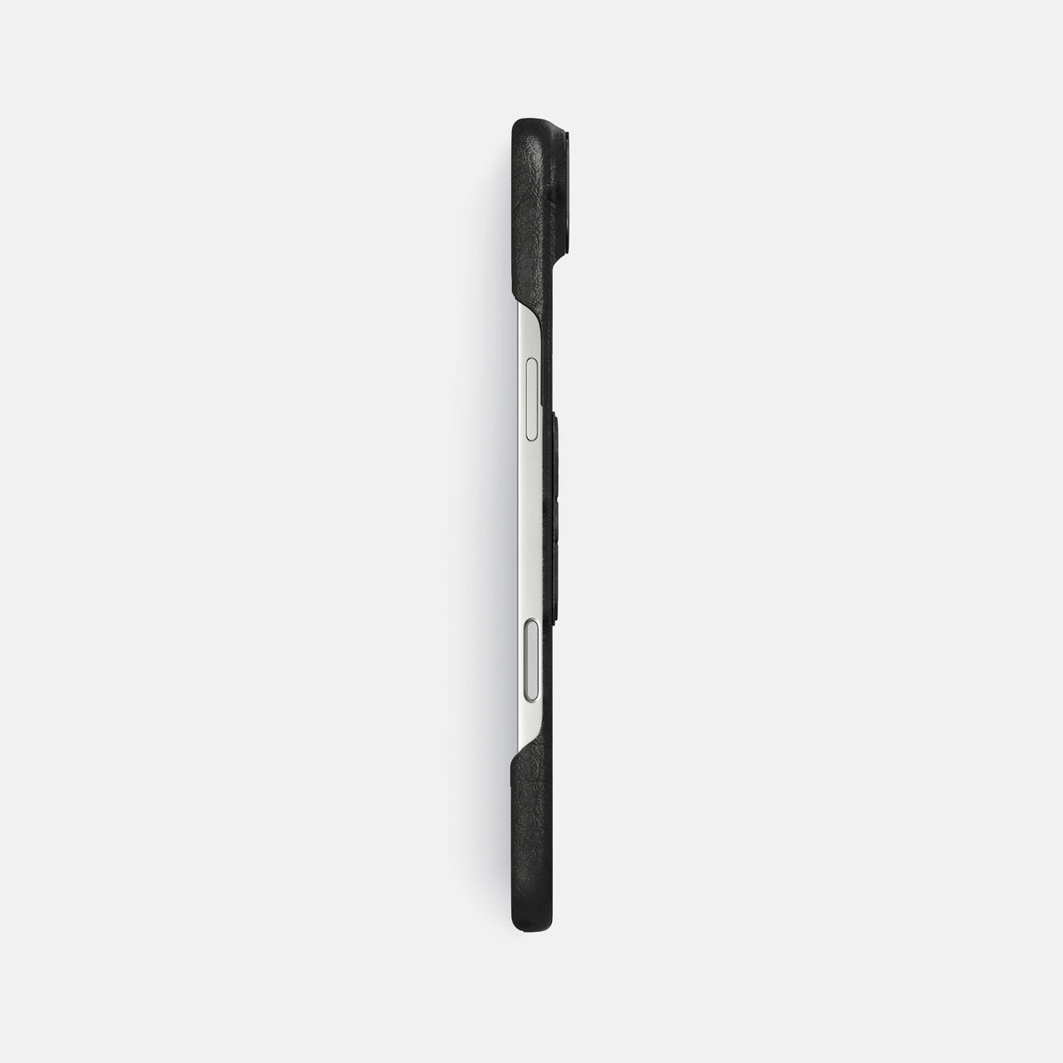 Classic Case With Carbon Skull For iPhone 17 Air In Ostrich -3 | Black-Black
